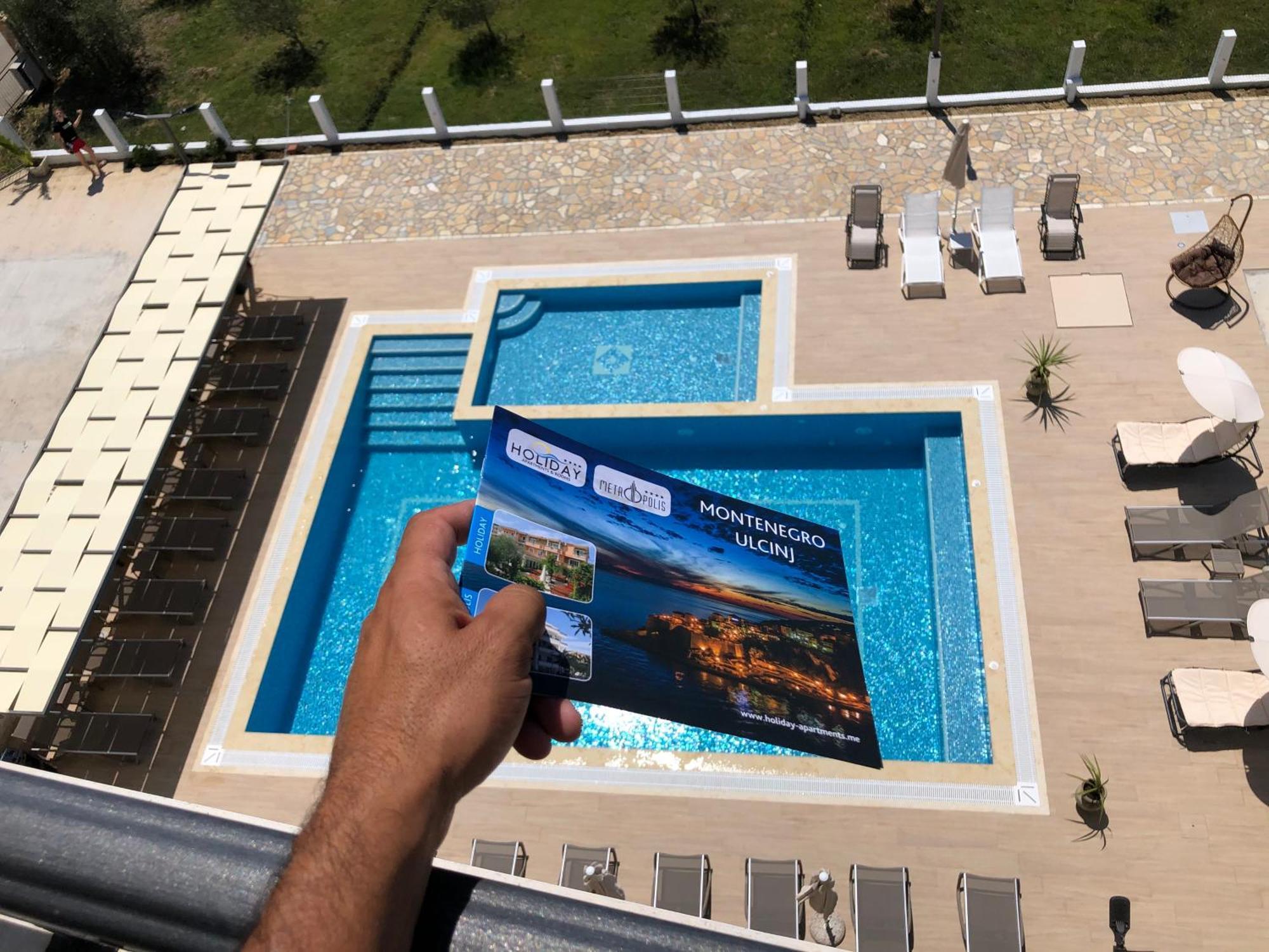 Metropolis Hotel Улцин Екстериор снимка